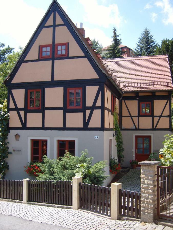 Villa Winzerhaus Rissweg 15 Dresden Exterior foto